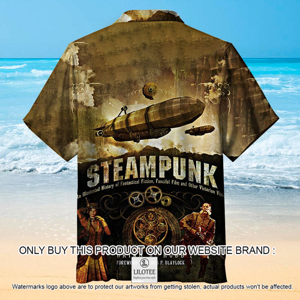 Steampunk Brian j Robb Pattern Short Sleeve Hawaiian Shirt - LIMITED EDITION 13
