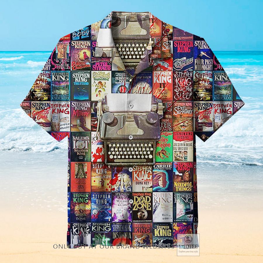 Stephen King Legacy Covers Hawaiian Shirt - LIMITED EDITION 16