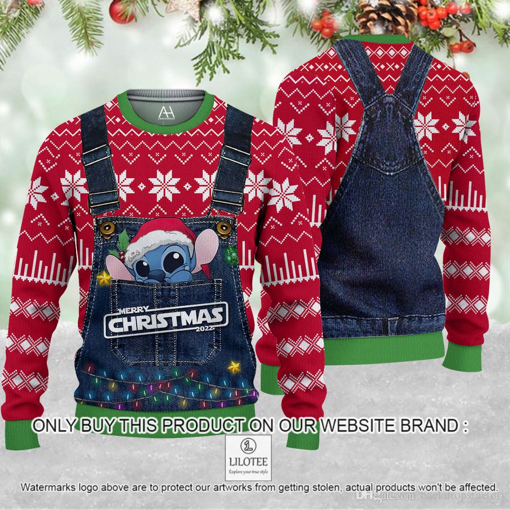 Stitch Merry Christmas Sweater - LIMITED EDITION 8