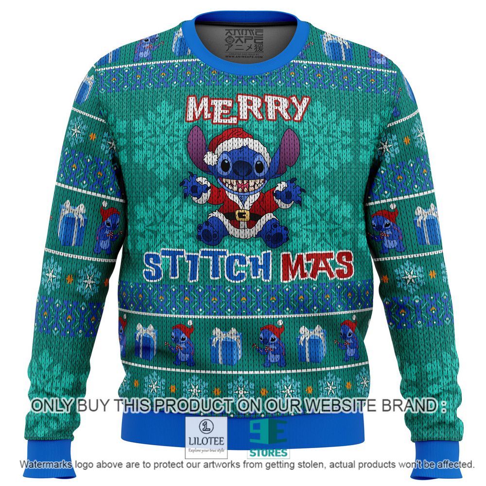 Stitch Merry Stitchmas Christmas Sweater - LIMITED EDITION 10