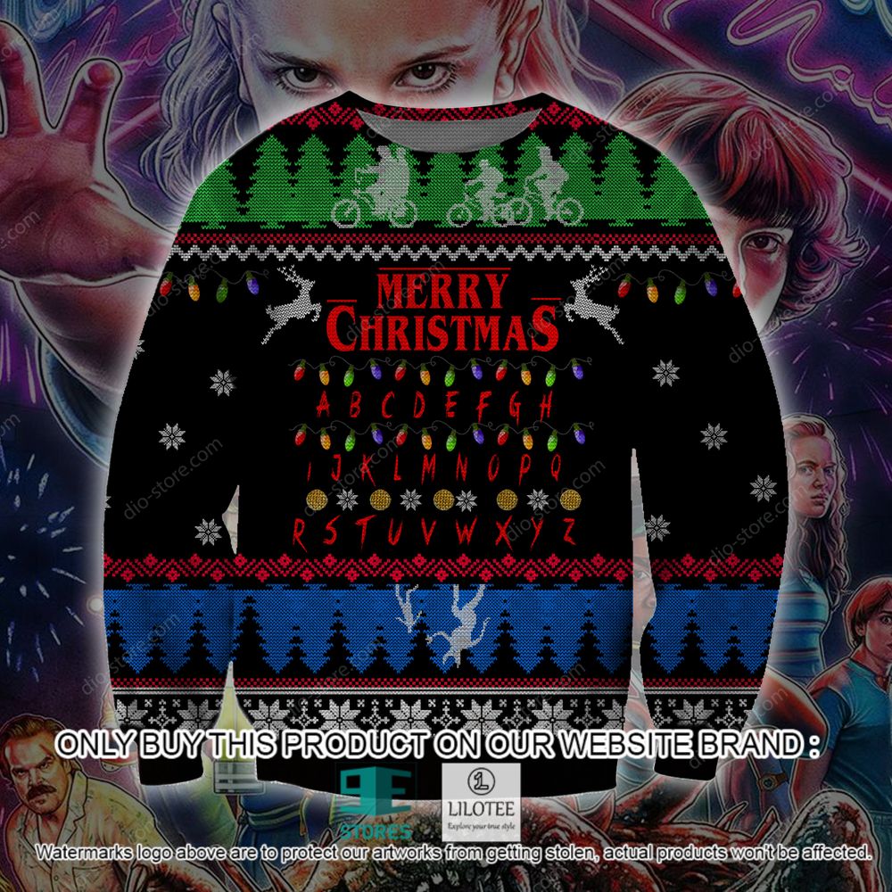 Stranger Things Christmas Ugly Sweater - LIMITED EDITION 21