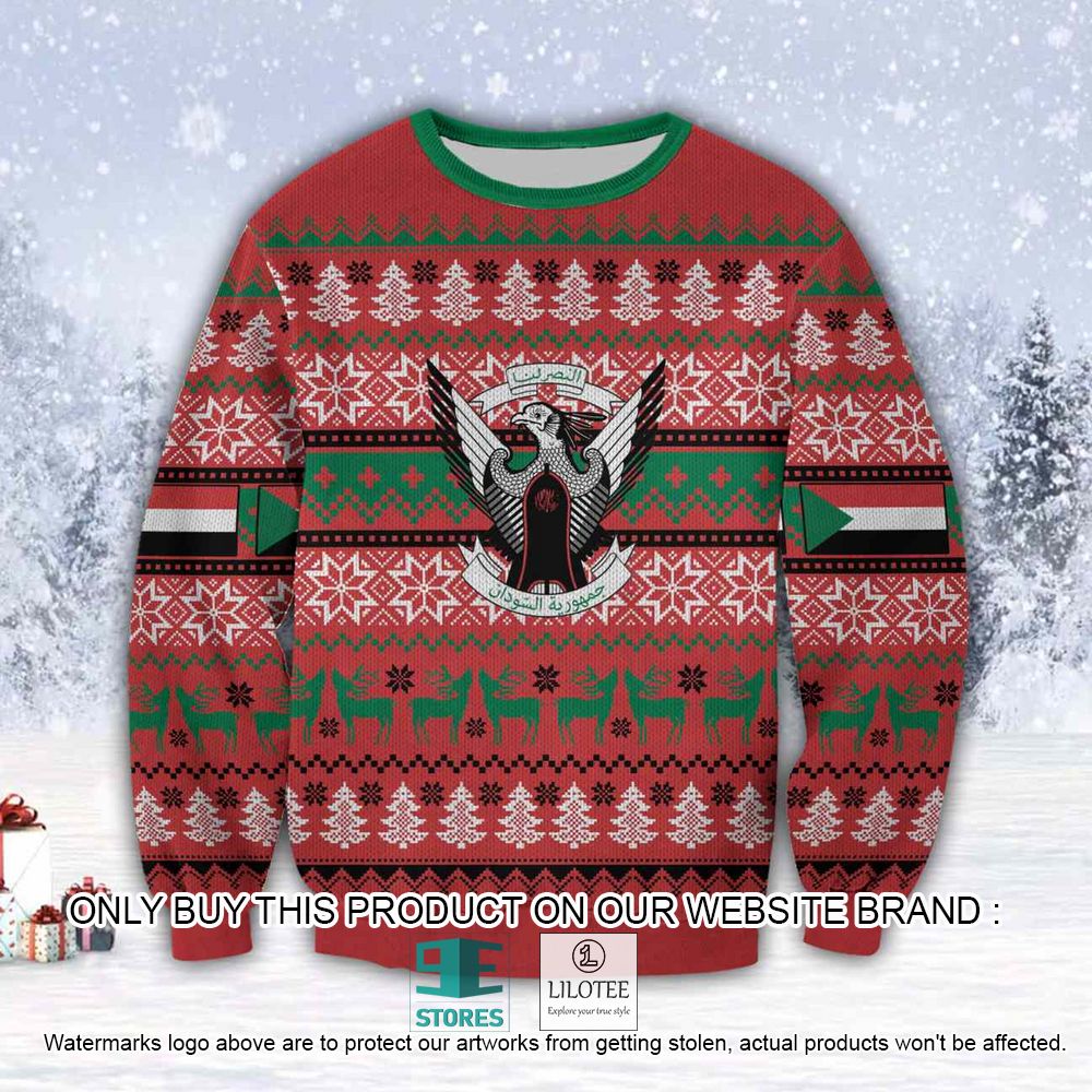 Sudan Country Pattern Ugly Christmas Sweater - LIMITED EDITION 10