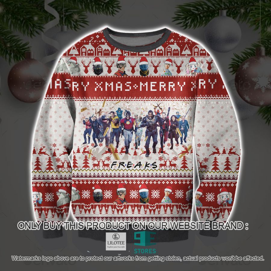 Suicide Squad Ugly Christmas Sweater, Sweatshirt 9