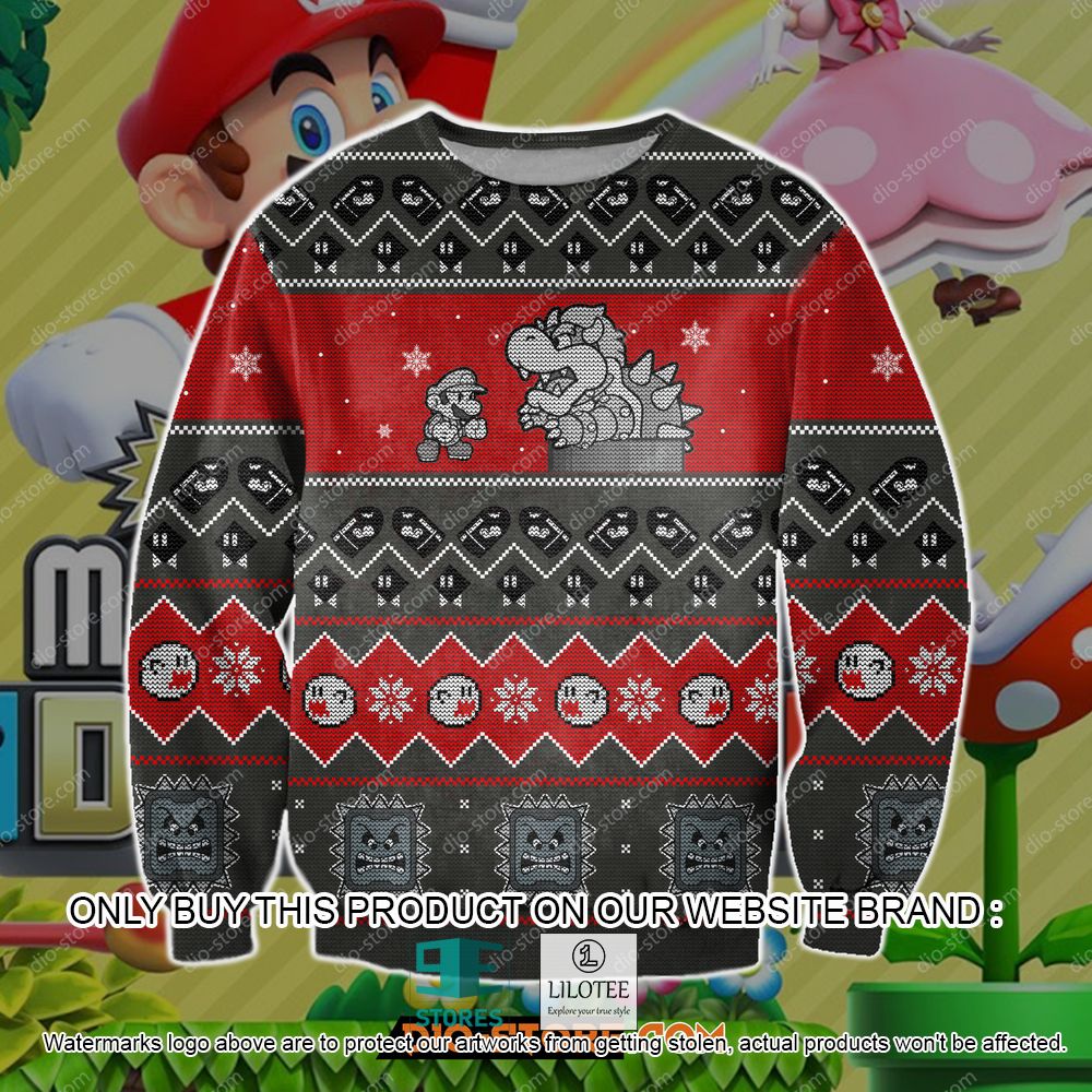 Super Mario Game Ugly Christmas Sweater - LIMITED EDITION 10