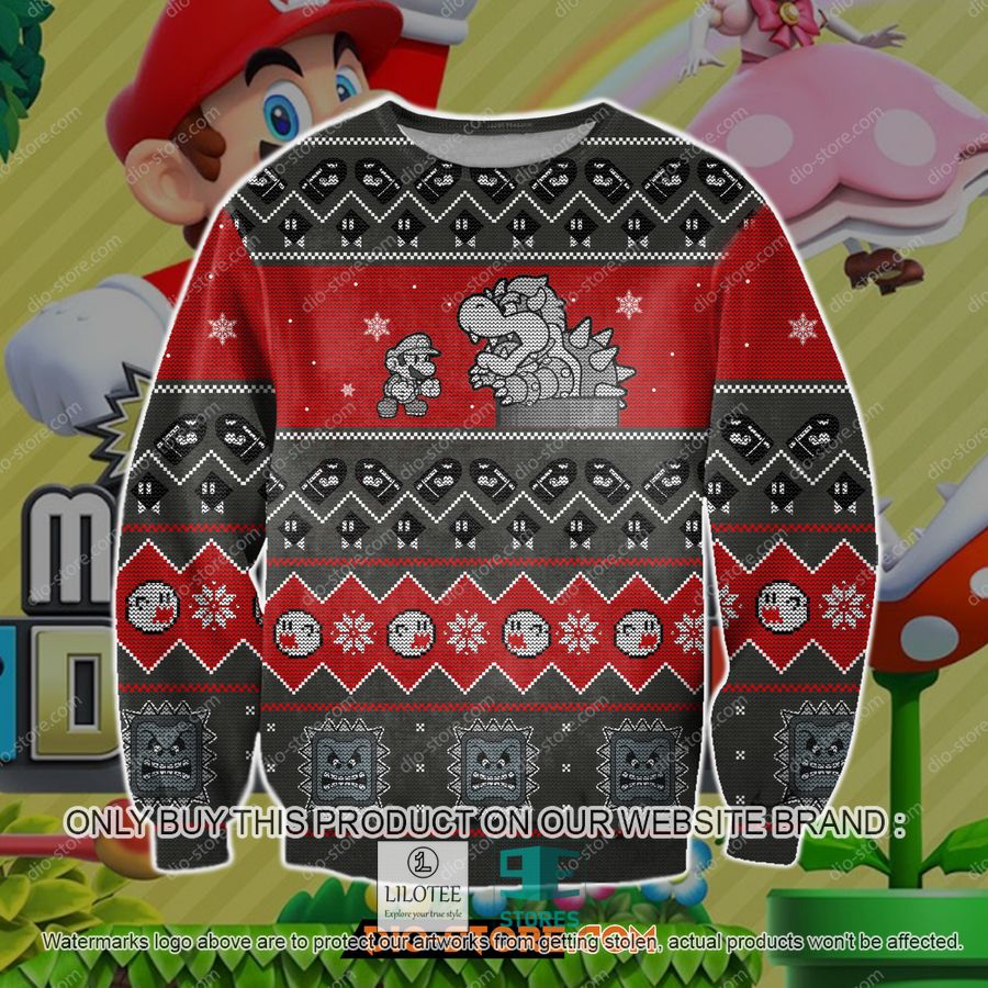 Super Mario Knitted Wool Sweater - LIMITED EDITION 16