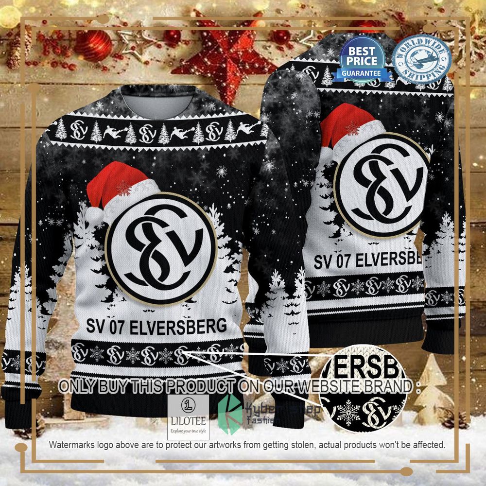 SV 07 Elversberg Ugly Christmas Sweater - LIMITED EDITION 6