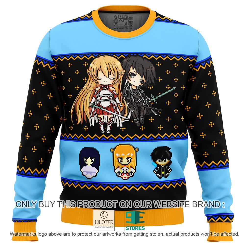 Sword Art Online Sprites Anime Ugly Christmas Sweater - LIMITED EDITION 10