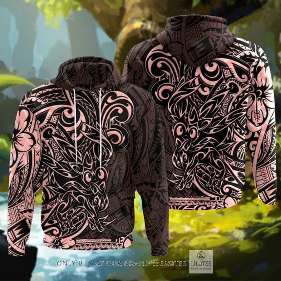 Sylveon Polynesian 3D Hoodie - LIMITED EDITION 6