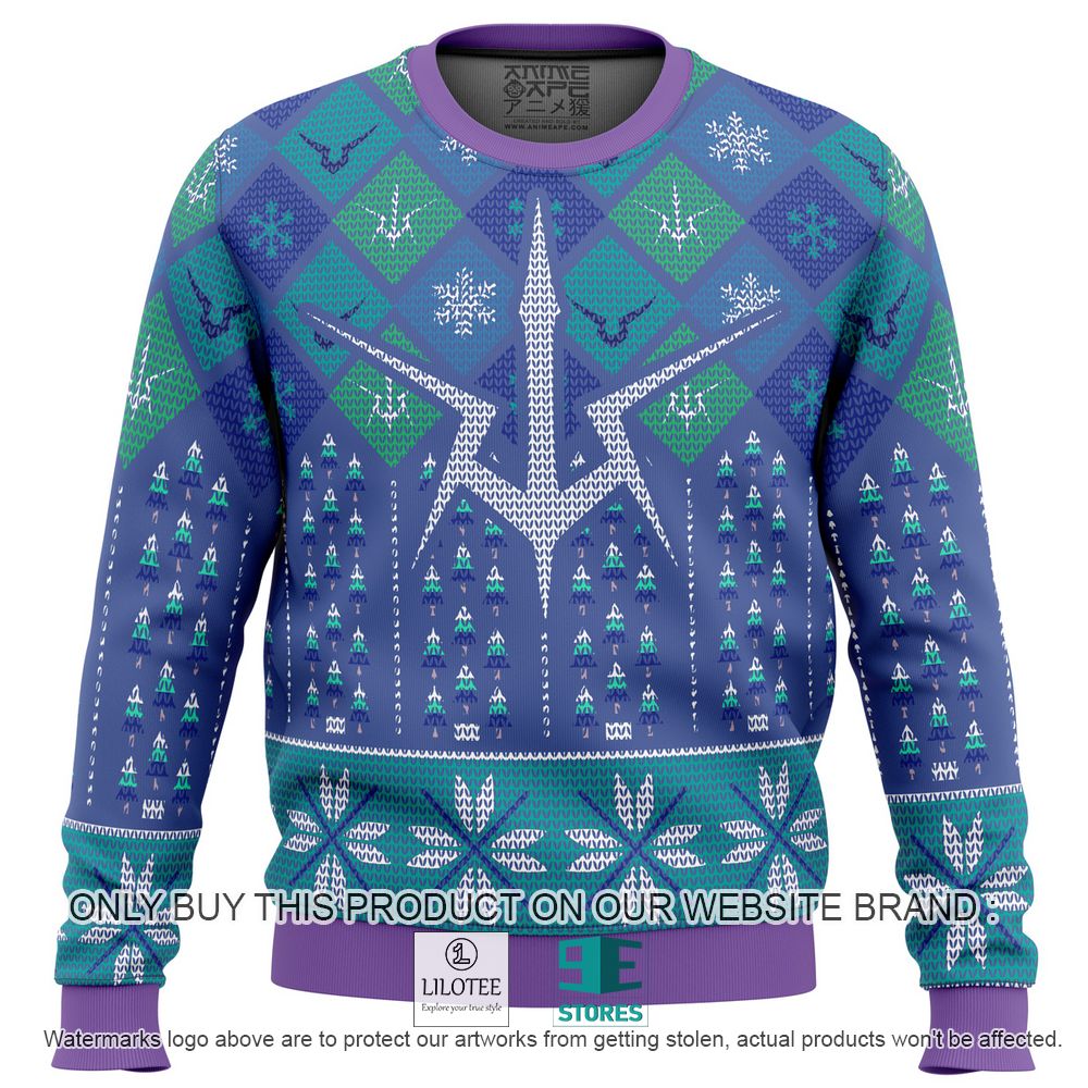 Symbol Lelouch Code Geass Anime Ugly Christmas Sweater - LIMITED EDITION 10