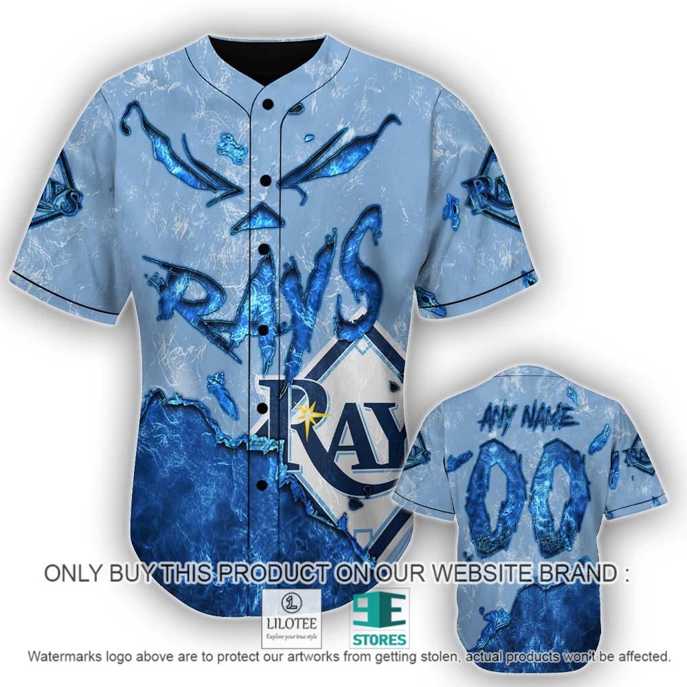 Tampa Bay Rays Blood Personalized Baseball Jersey - LIMITED EDITION 10