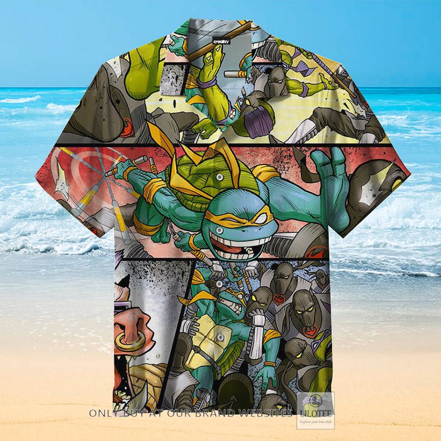 Teenage Mutant Ninja Turtles comic Hawaiian Shirt - LIMITED EDITION 16