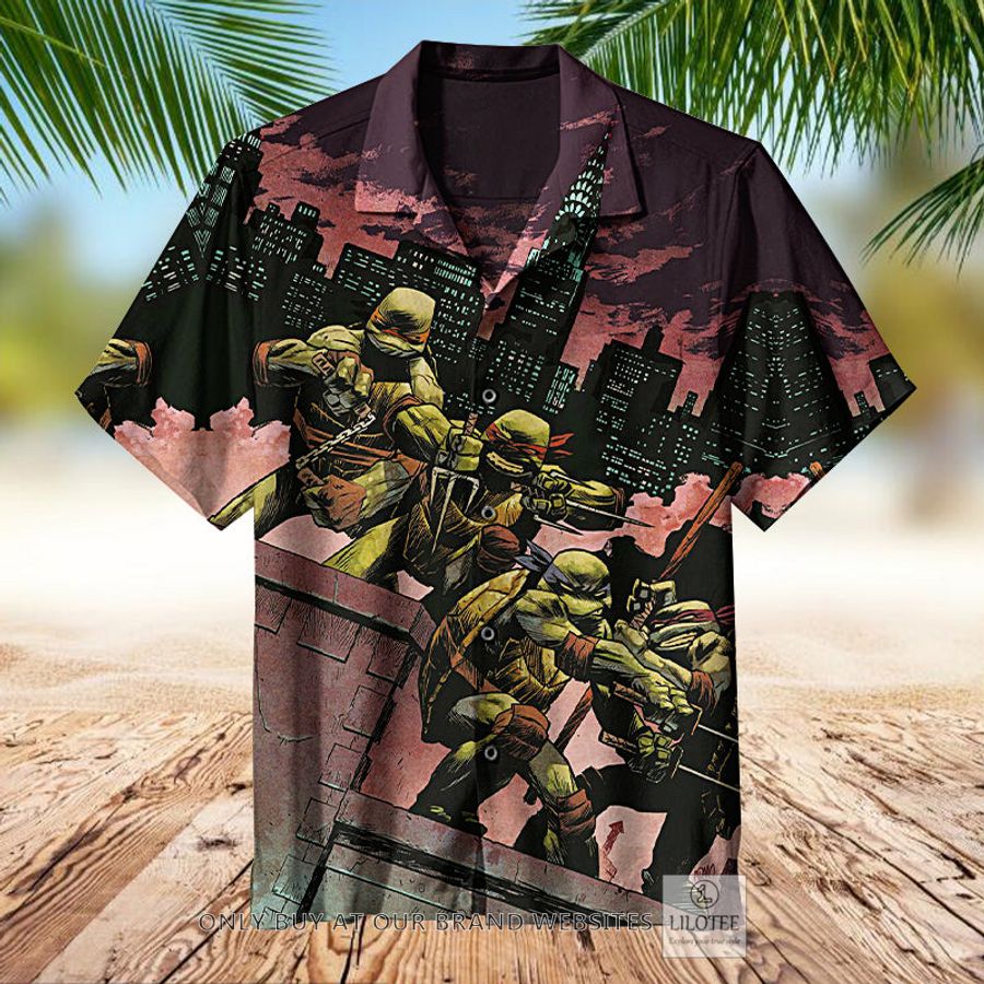 Teenage Mutant Ninja Turtles poster art Hawaiian Shirt - LIMITED EDITION 9
