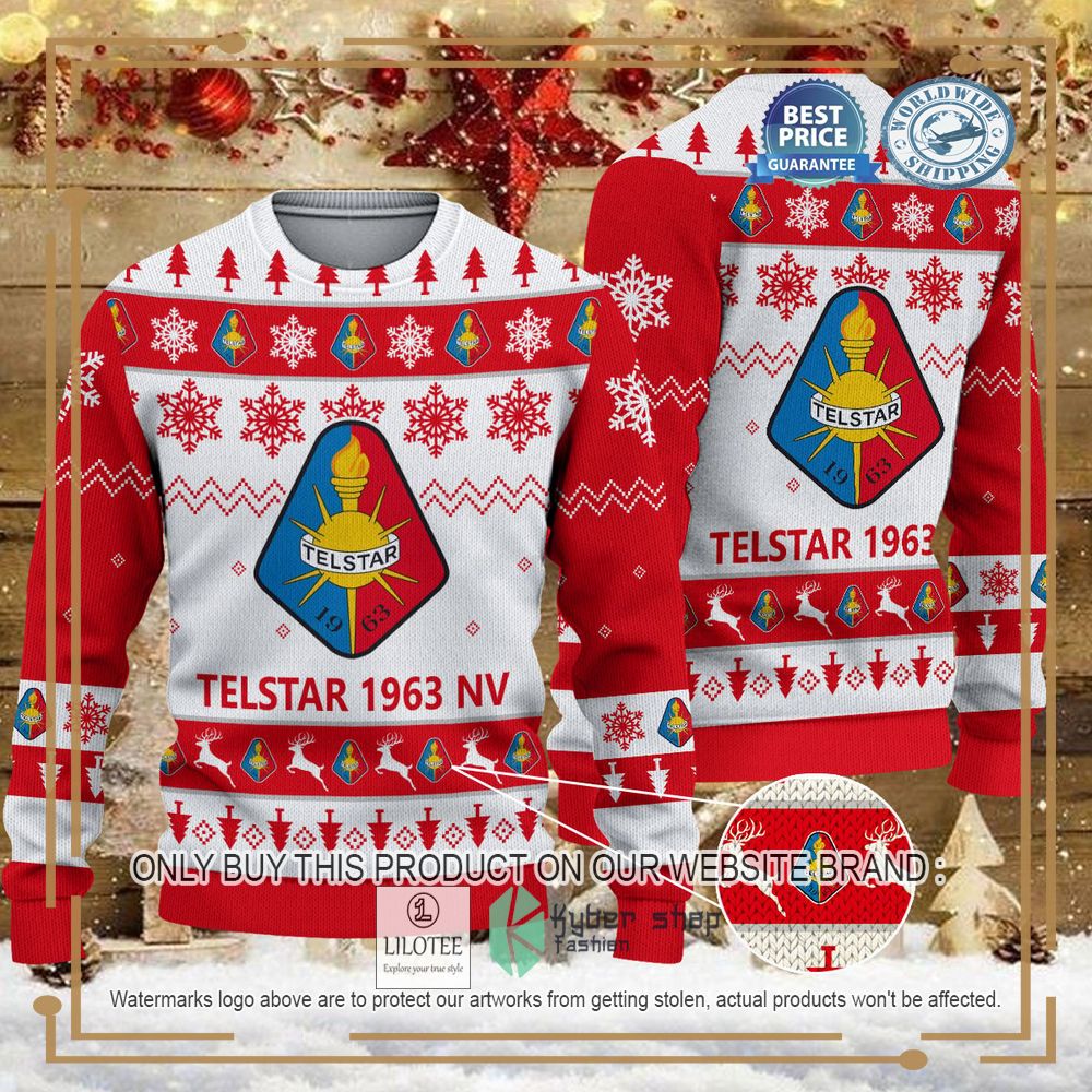 Telstar 1963 NV Ugly Christmas Sweater - LIMITED EDITION 7