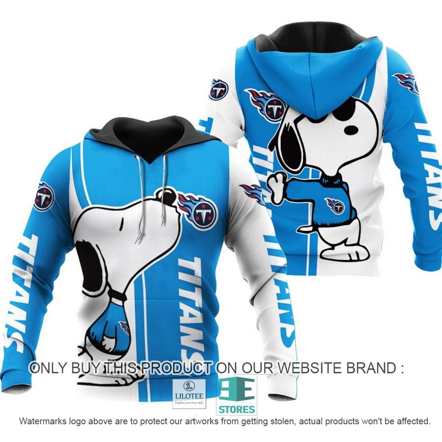 Tennessee Titans Snoopy Hoodie 9