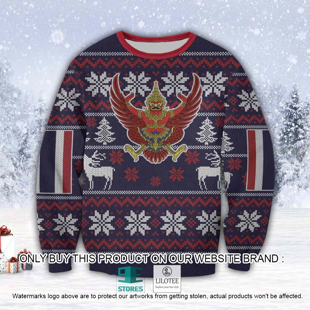 Thailand Pattern Ugly Christmas Sweater - LIMITED EDITION 11