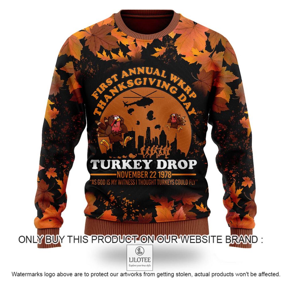 Thanksgiving Day November 22 1978 Christmas Sweater - LIMITED EDITION 8