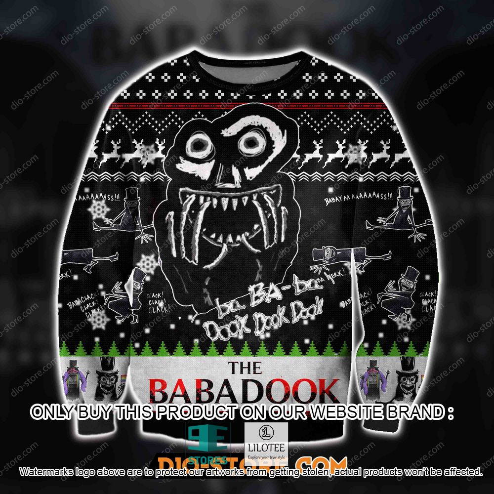 The Babadook Horror Film Ba Ba Ba Dook Dook Dook Ugly Christmas Sweater - LIMITED EDITION 11