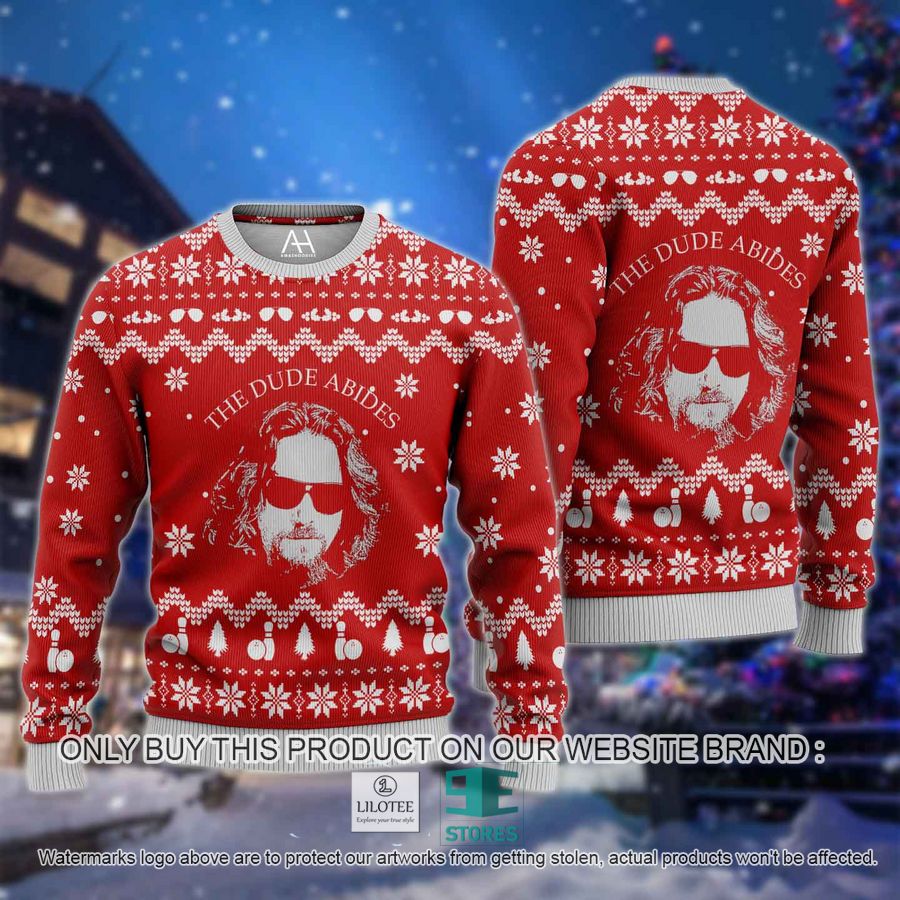 The Big Lebowski The Dude Abides Christmas 3D Over Printed Shirt, Hoodie 9