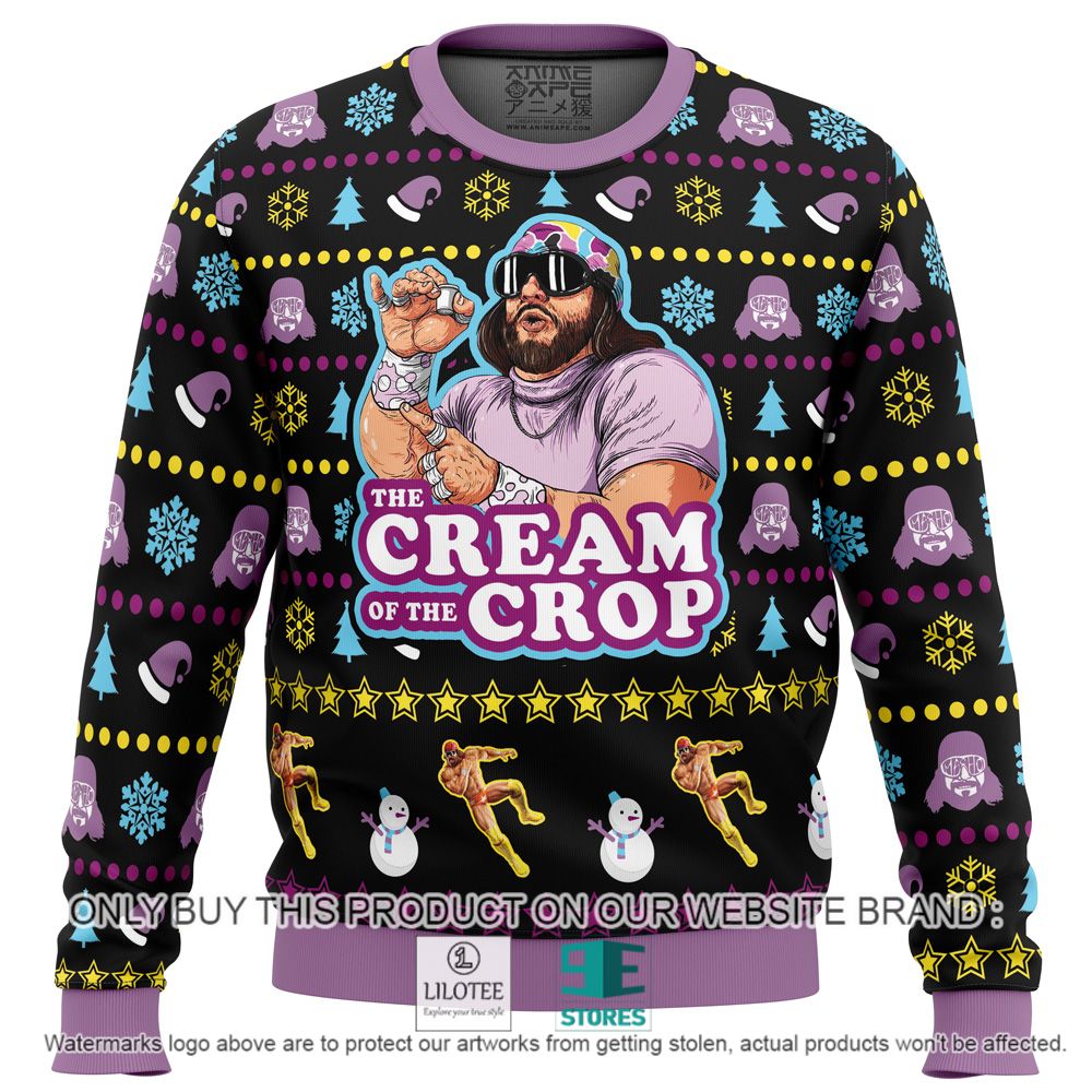The Cream of the Crop Randy Savage Christmas Sweater - LIMITED EDITION 10