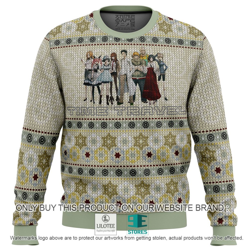 The Elite Team Steins Gate Anime Christmas Sweater - LIMITED EDITION 10