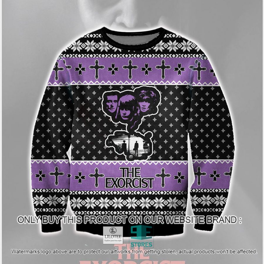 The Exorcist Ugly Christmas Sweater, Sweatshirt 16