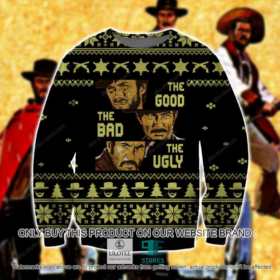 The Good The Bad And The Ugly Knitted Wool Sweater - LIMITED EDITION 8