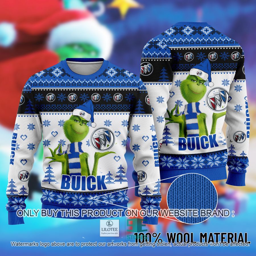 The Grinch BUICK Ugly Christmas Sweater 8