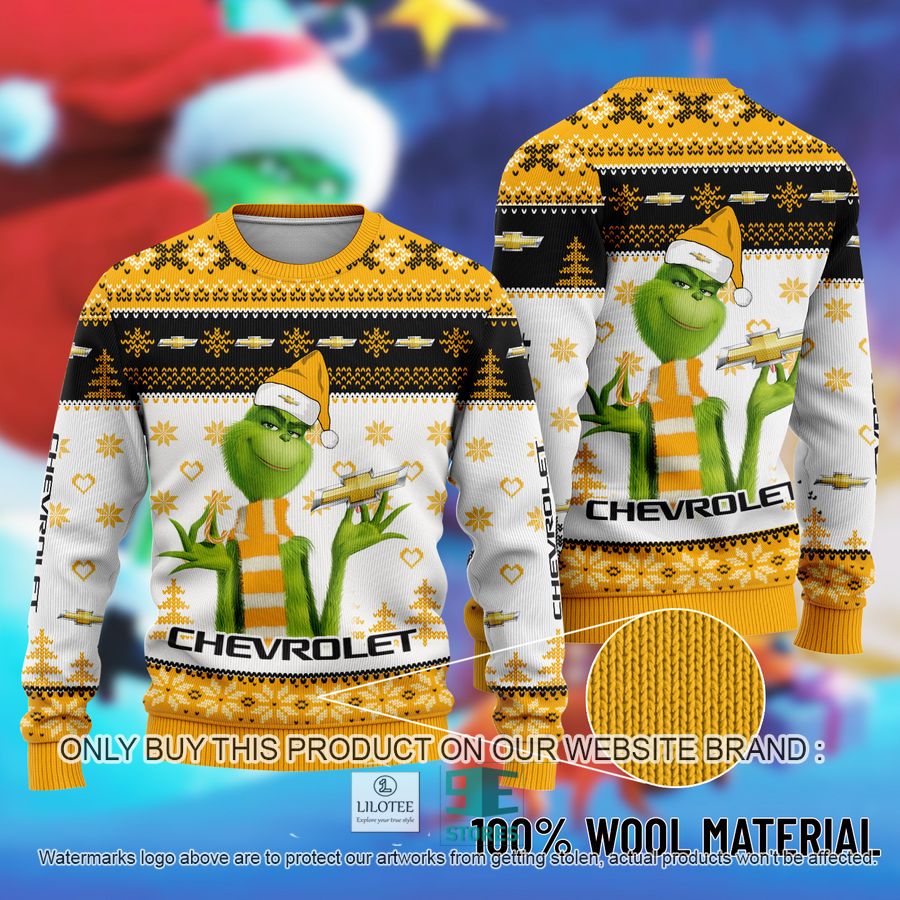 The Grinch Chevrolet Ugly Christmas Sweater 8