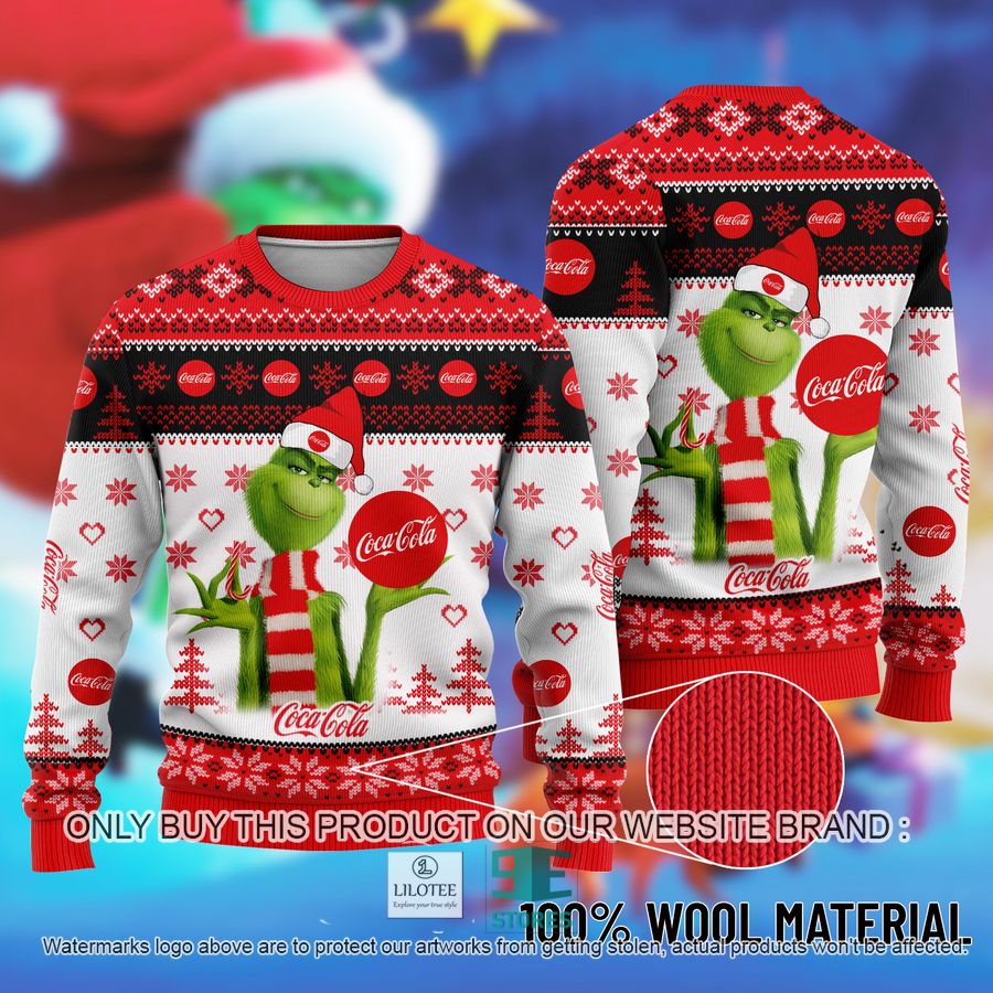 The Grinch Coca-Cola Ugly Christmas Sweater 9