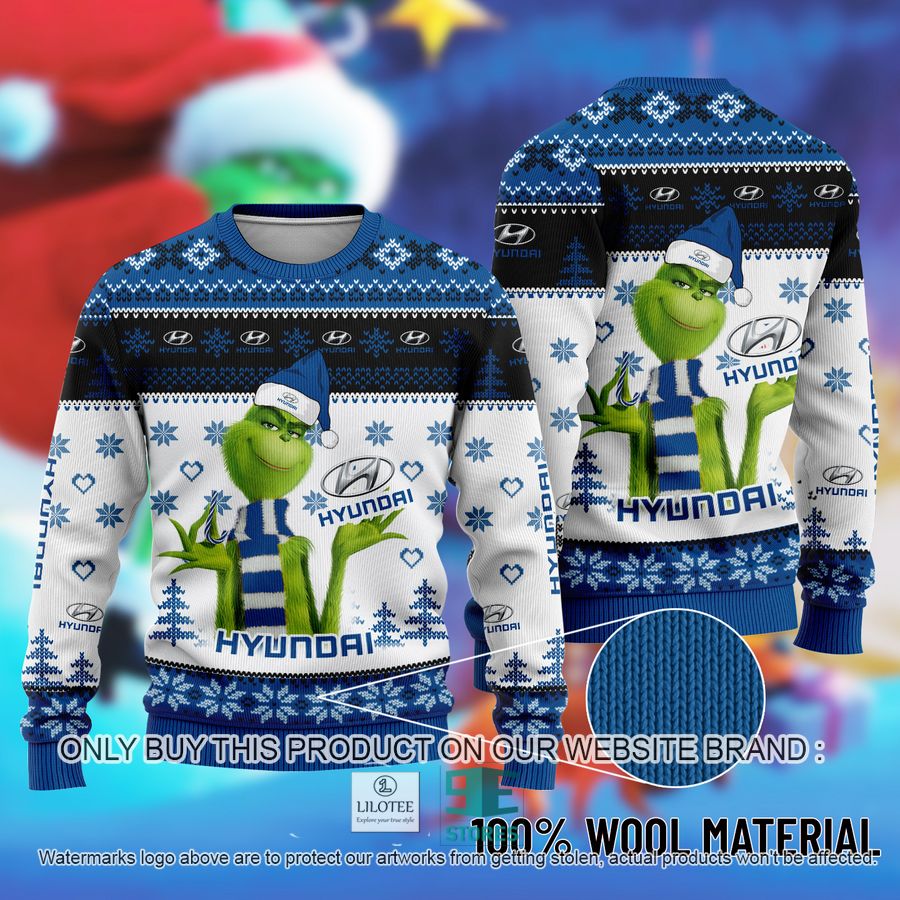The Grinch Hyundai Ugly Christmas Sweater 8