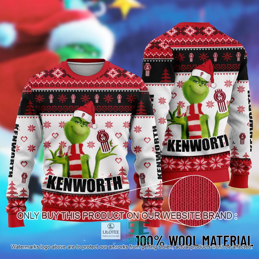 The Grinch Kenworth Ugly Christmas Sweater 9