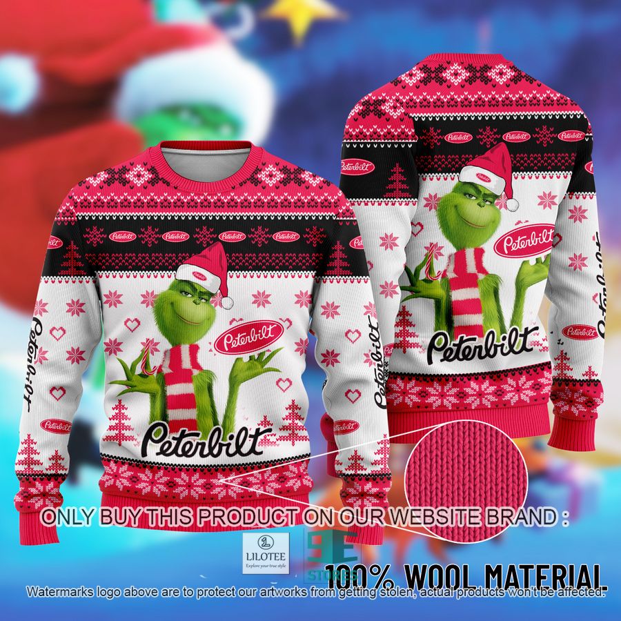 The Grinch Peterbilt Ugly Christmas Sweater 9
