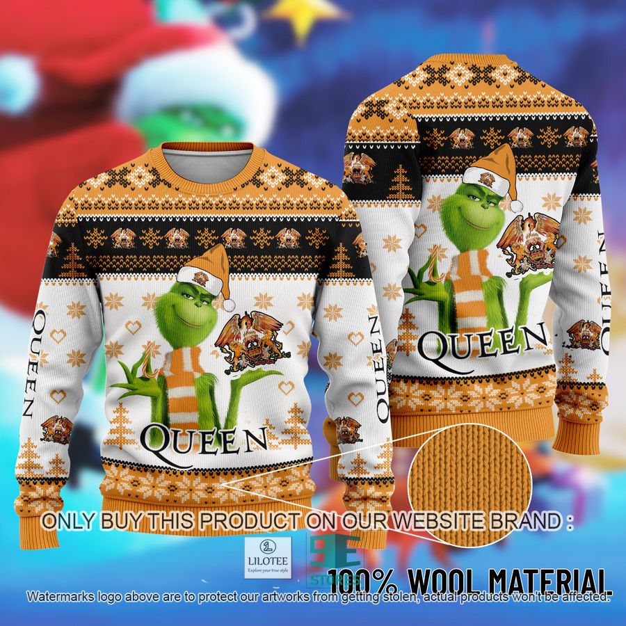 The Grinch Queen Ugly Christmas Sweater 8