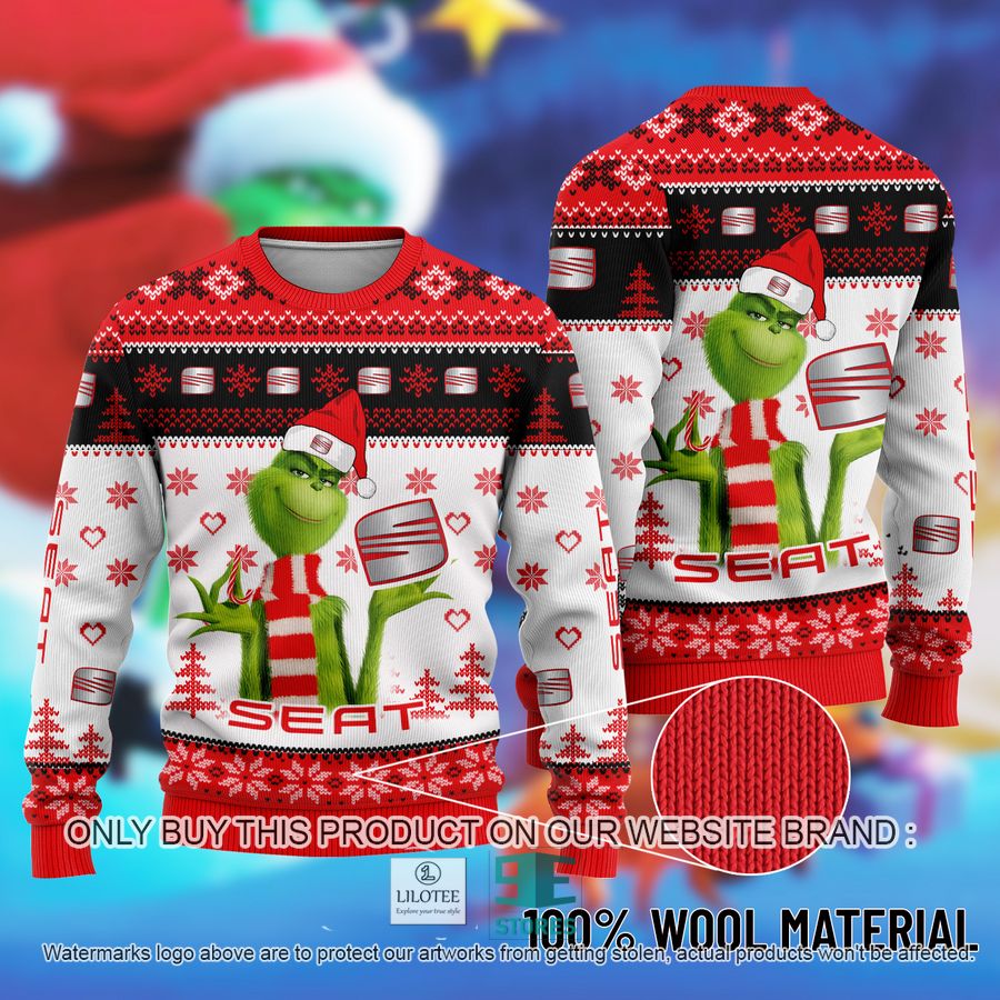 The Grinch Seat Ugly Christmas Sweater 8