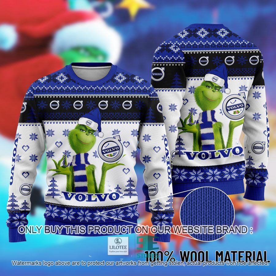 The Grinch Volvo Ugly Christmas Sweater 8