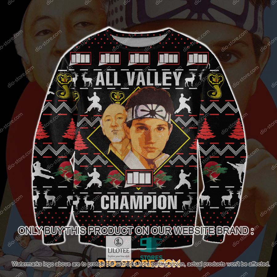 The Karate Kid All Valley Champion Knitted Wool Sweater - LIMITED EDITION 8