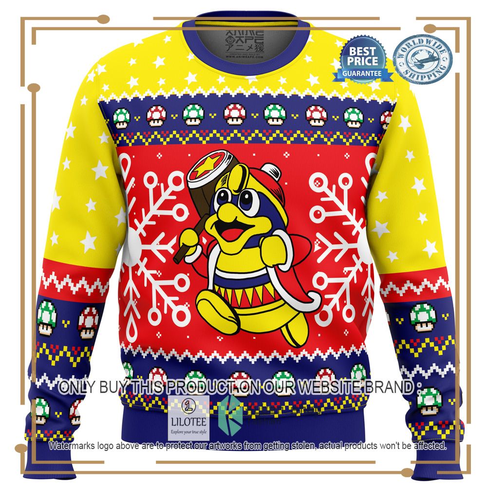 The King Super Mario Bros. Ugly Christmas Sweater - LIMITED EDITION 7