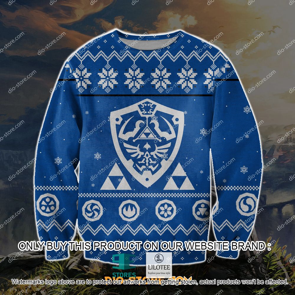 The Legend of Zelda Pattern Ugly Christmas Sweater - LIMITED EDITION 11
