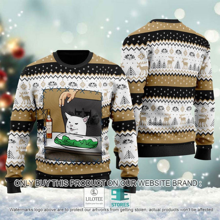 The Macallan Cat Meme Ugly Christmas Sweater - LIMITED EDITION 8
