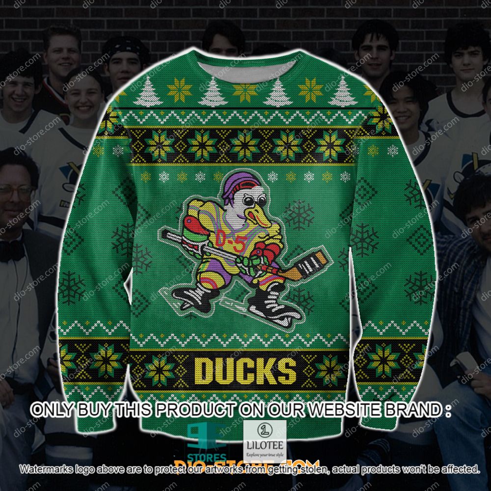 The Mighty Ducks Christmas Ugly Sweater - LIMITED EDITION 11