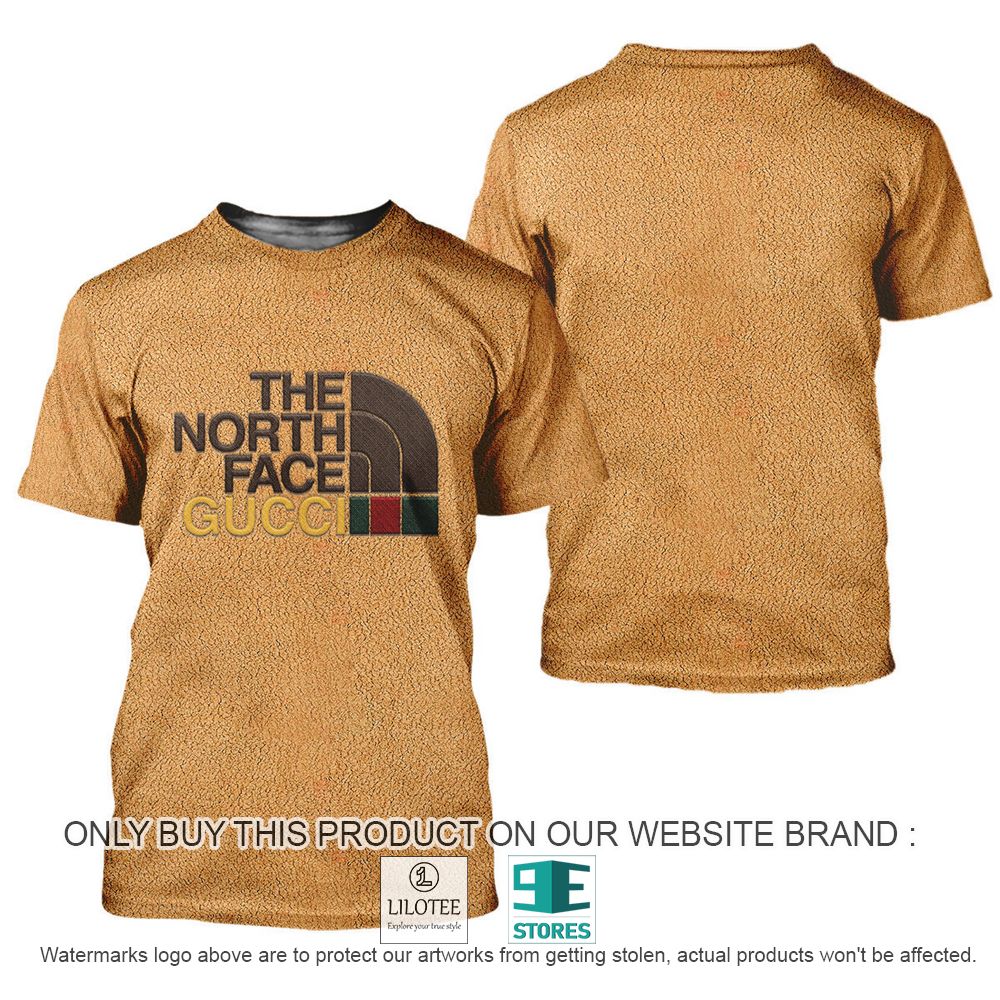 The North Face Gucci Yellow 3D Shirt - LIMITED EDITION 10