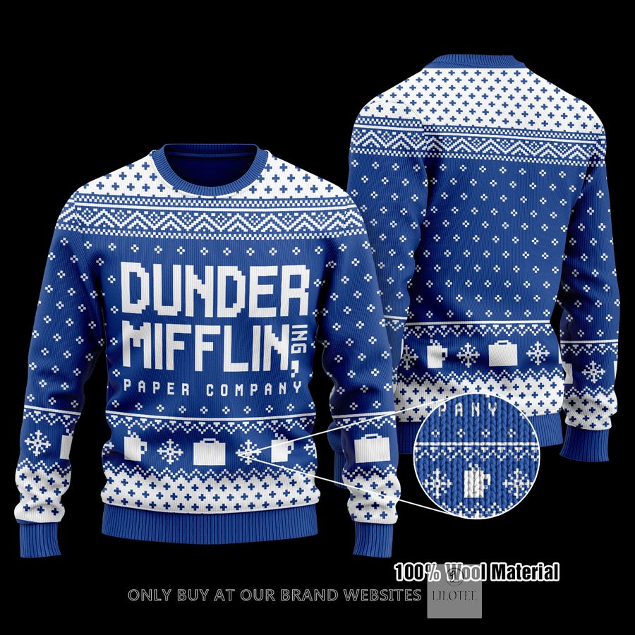 The Office Dunder Mifflin Wool Sweater 9