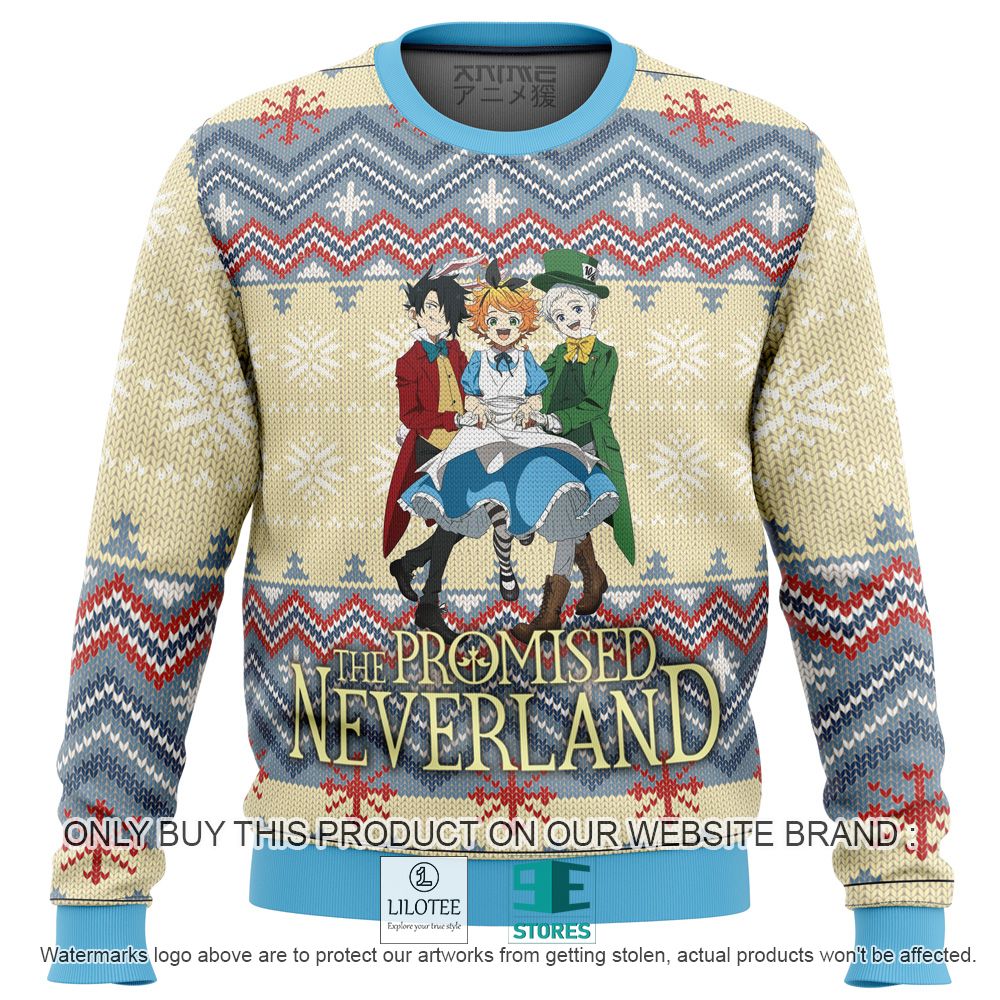 The Promised Neverland Alt Anime Ugly Christmas Sweater - LIMITED EDITION 11
