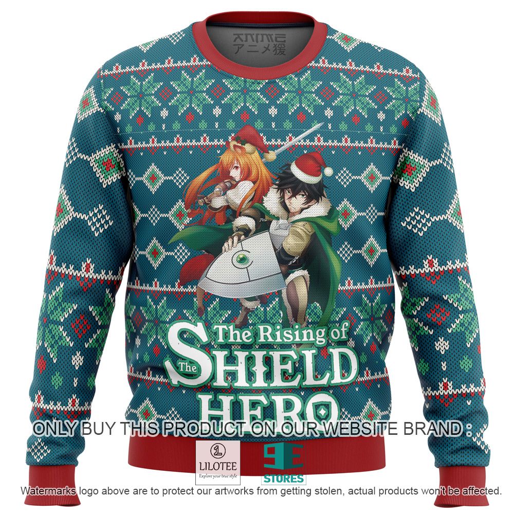 The Rising of the Shield Hero Anime Ugly Christmas Sweater - LIMITED EDITION 11