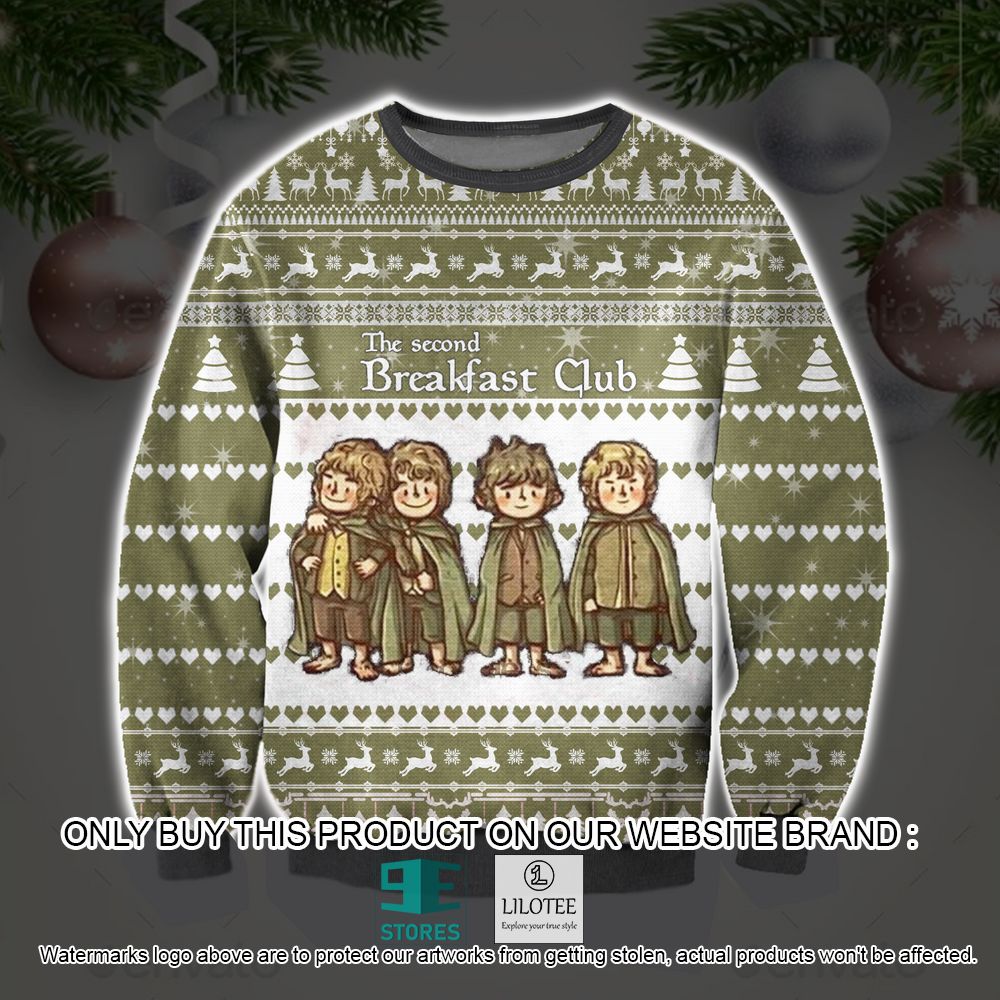 The Second Breakfast Club The Lord of the Rings Ugly Christmas Sweater - LIMITED EDITION 10
