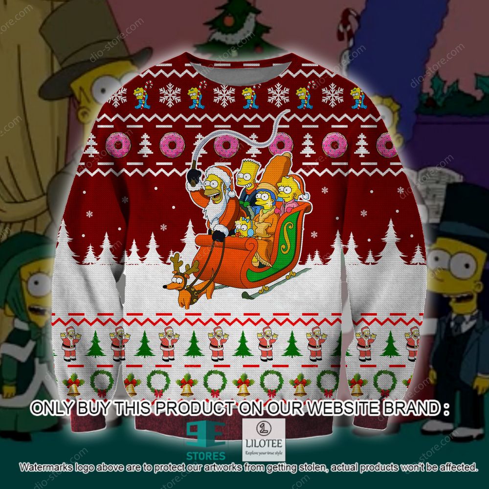 The Simpsons Christmas Ugly Sweater - LIMITED EDITION 10