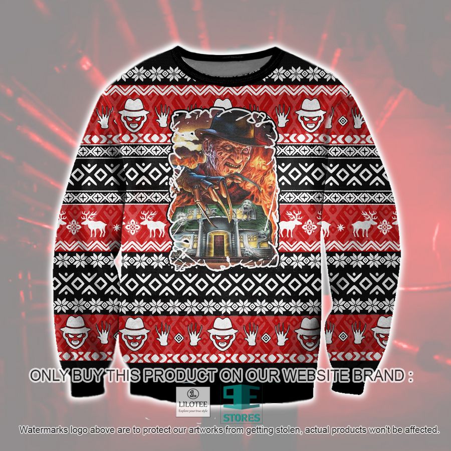 The Springwood Slasher Ugly Christmas Sweater, Sweatshirt 17