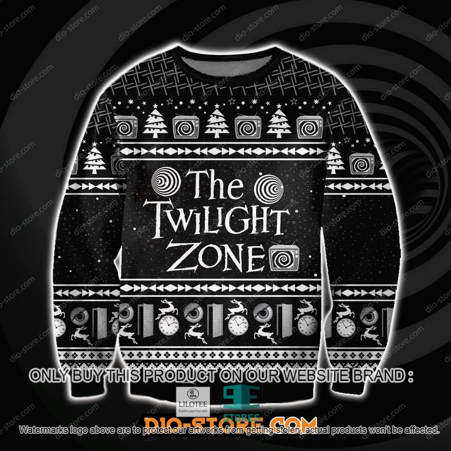 The Twilight Zone Ugly Christmas Sweater, Sweatshirt 16
