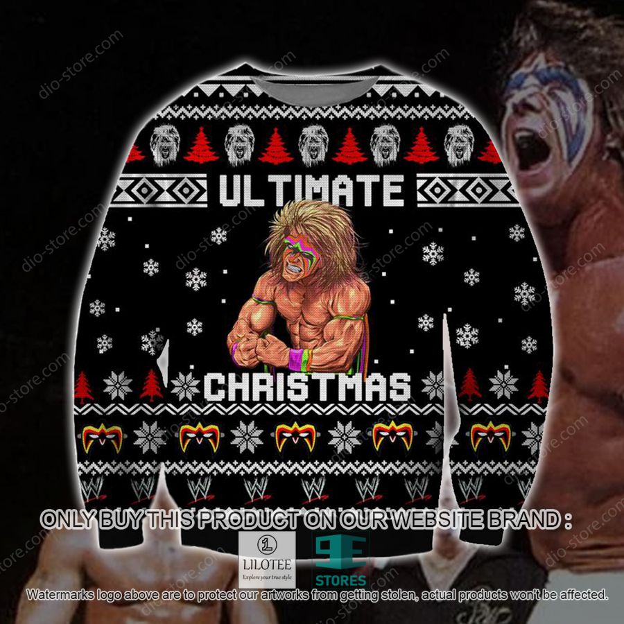 The Ultimate Warrior Knitted Wool Sweater - LIMITED EDITION 8