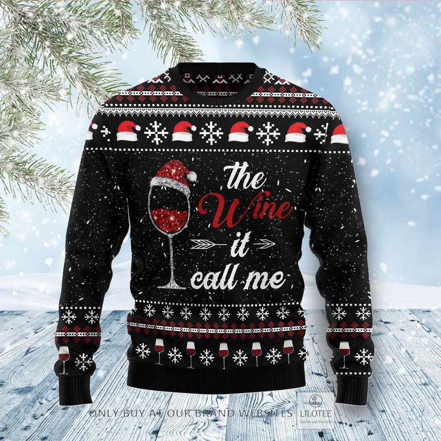 The Wine It Call Me Ugly Christmas Sweater - LIMITED EDITION 24